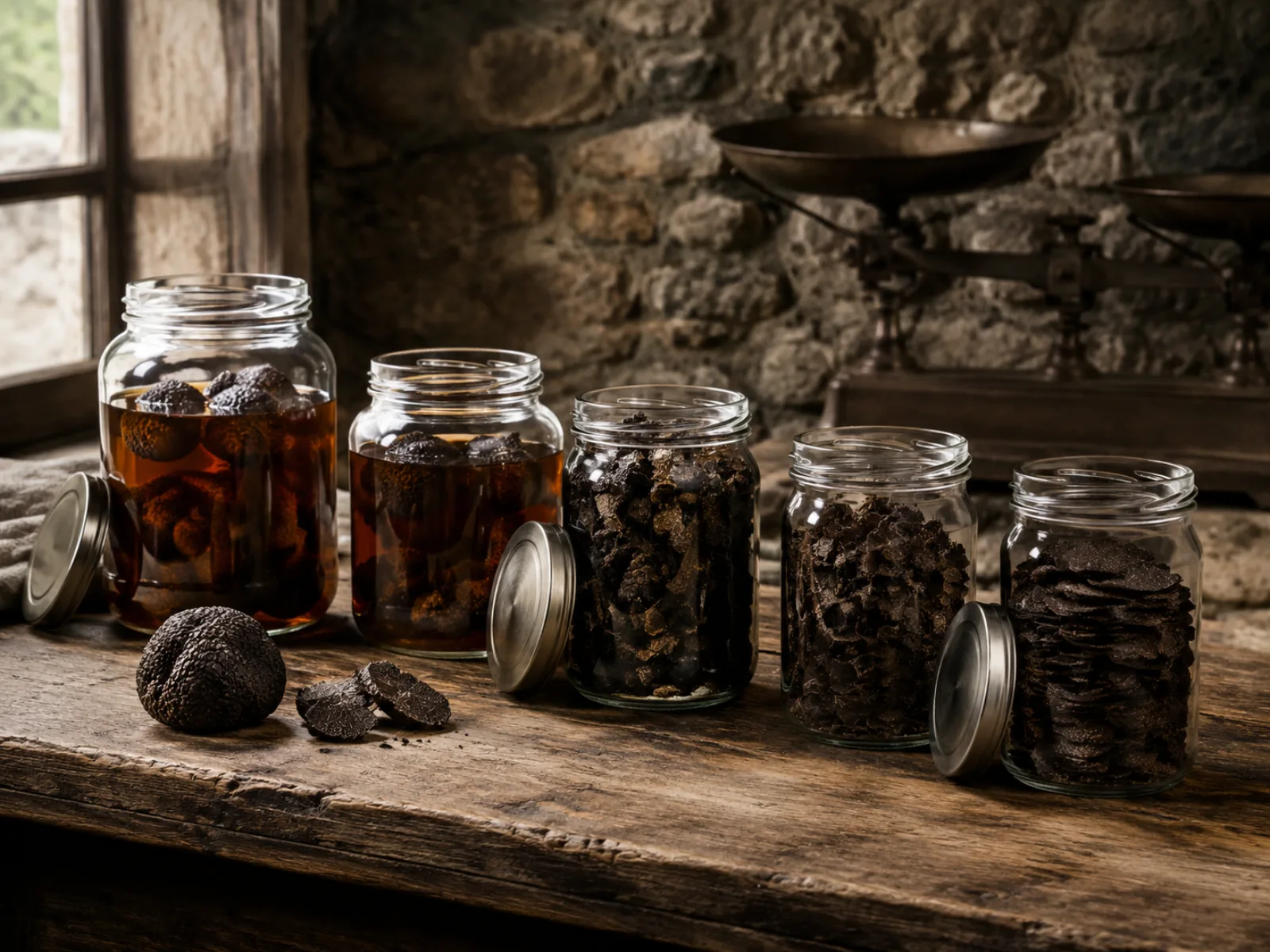 Conserves de Truffe Noire
