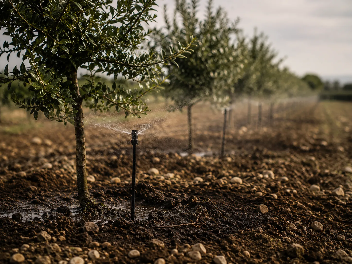 Irrigation d’une Truffière