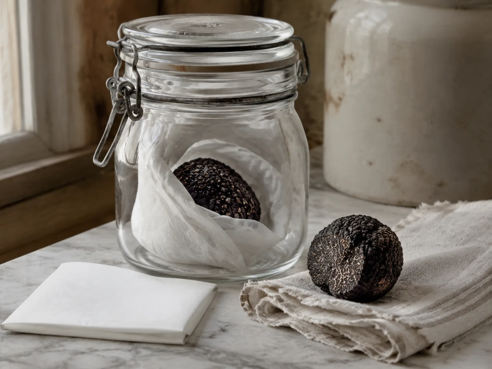 Truffel bewaren zonder aroma te verliezen
